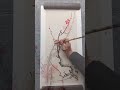 Plum Blossom- Traditional Chinese Painting #shorts