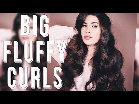 BIG FLUFFY CURLS w VOLUME | Modern Old Hollywood Waves | Jessica Harlow Hair Tutorial