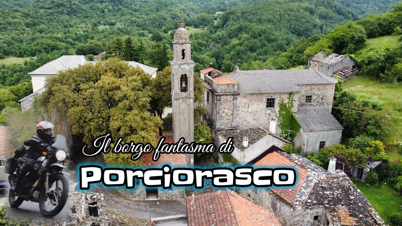 Uno dei pochi borghi fantasma raggiungibile con un mezzo, Porciorasco (SP)