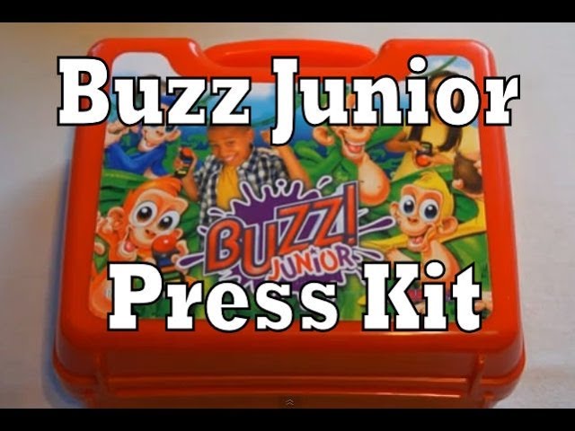 Press Kit BUZZ Playstation 2 PS2 Kit Presse Goodies Jeu Game