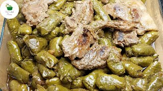 Stuffed Grape Leaves-Fava Beans Grape Leaves Recipe / Grape Leaves Recipes