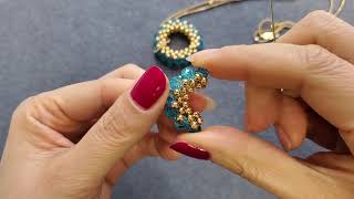 DIY水晶项链 Beaded pendant necklace crystal beads necklace DIY