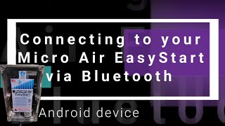 Connect Micro Air Easy Start Soft Start  to Bluetooth screenshot 1