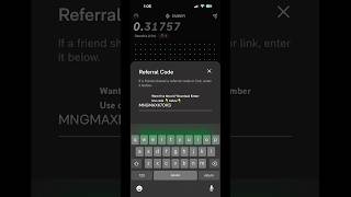 To 10x your daily Bitcoin mining rate on the Ember Fund app, use referral code MNGMAXK7OKS .