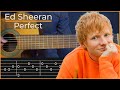 Ed sheeran  perfect simple guitar tab