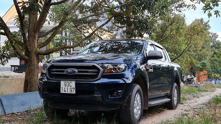 Xe bán tải Ford Ranger chở được bao nhiêu kg