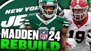 The Jets Draft Brock Bowers! Madden 24 New York Jets Rebuild