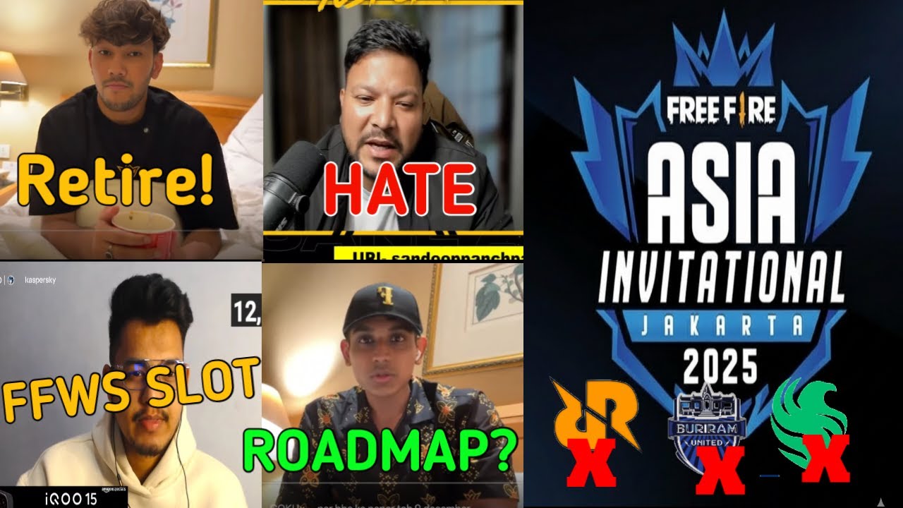 Free fire india Road map | pahadi retirement ? |Total gaming international scrims | India ffws slot