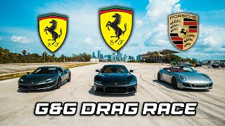 FIRST EVER 12 CILLINDRI VS FERRARI 296 VS PORSCHE GTS