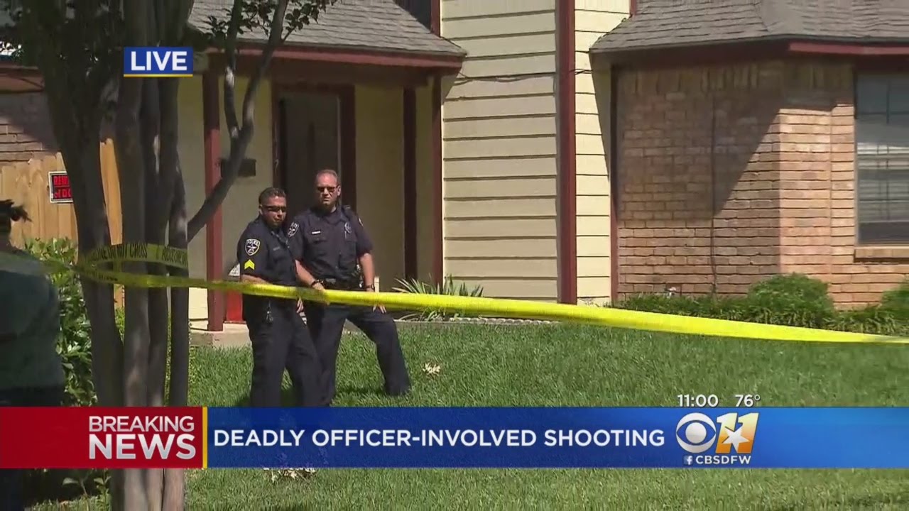 Irving Police Investigate Deadly Officer Involved Shooting - YouTube