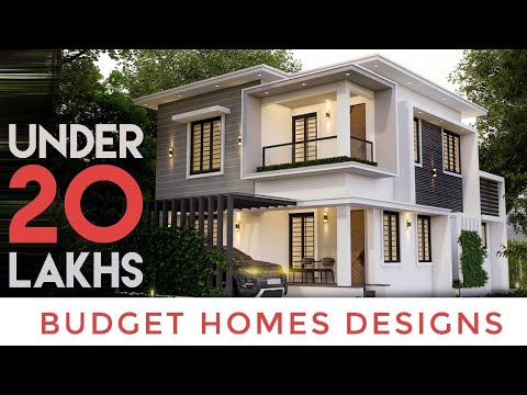 Budget homes Under 20 Lakhs | Home designs | Vishnu Ravindran | V designs.