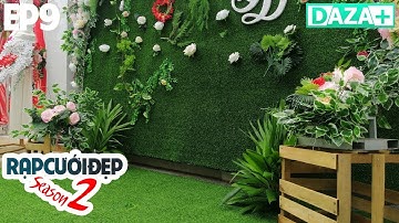 Rạp Cưới Đep 2019: EP9 - Màu Đỏ Và Backdrop Thảm Cỏ | Ba Hào | Gò Công, Tiền Giang