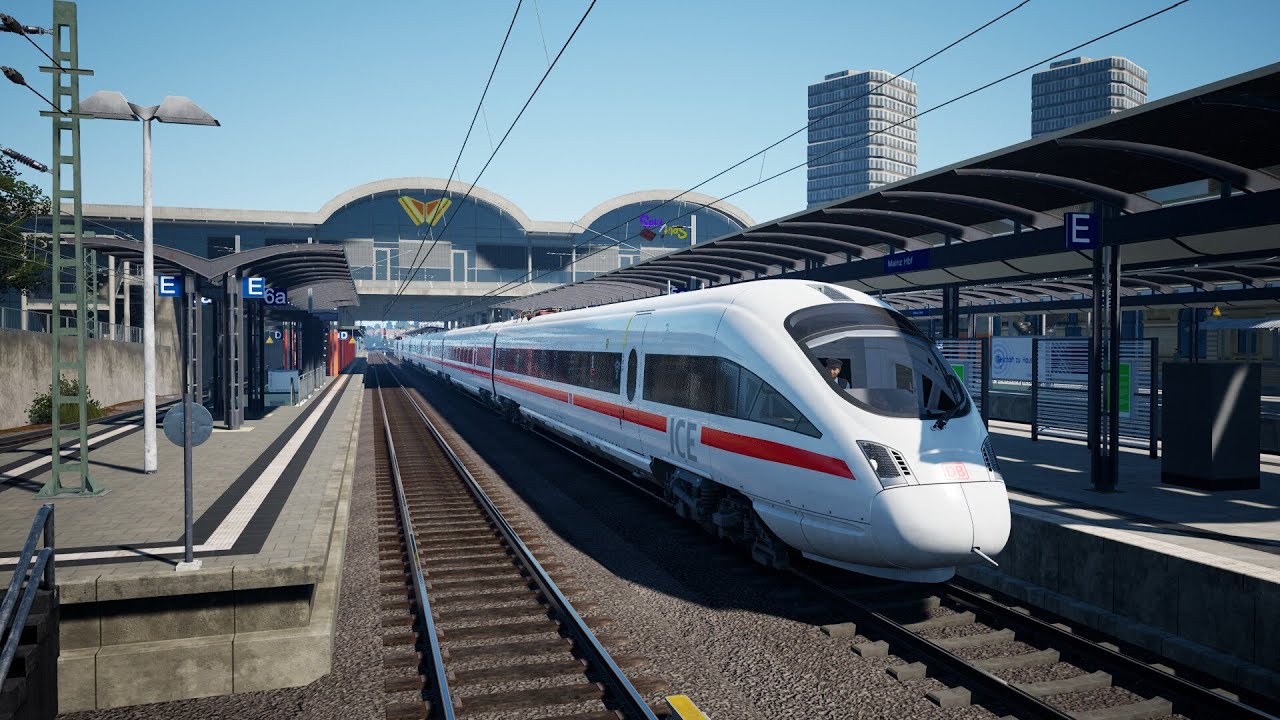 Train Sim World 5 - De Mainz Hbf à Frankfurt Hbf en ICE-T