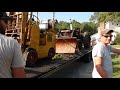 Unloading A 65 Year Old Backhoe With Jason