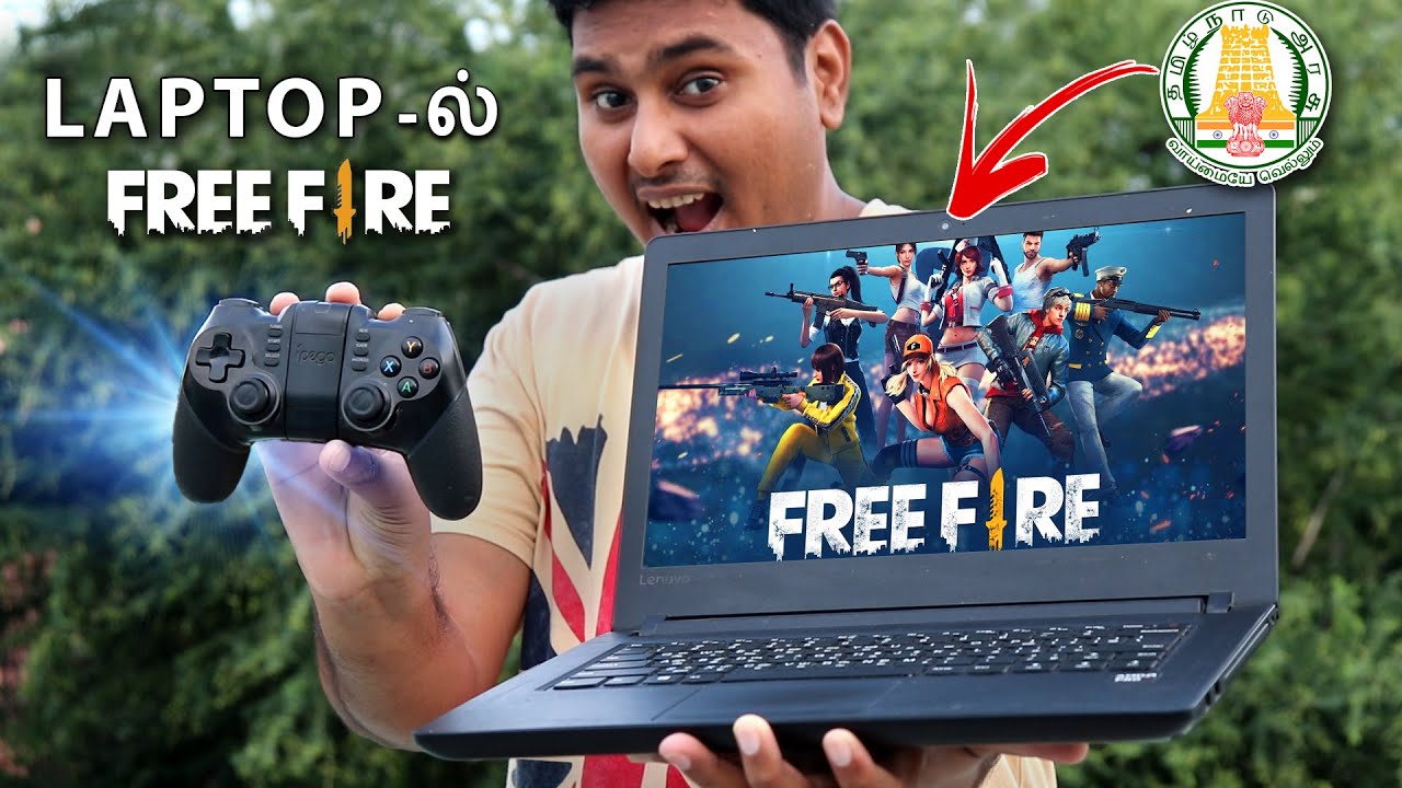 How to Play Free Fire In Laptop WithOut Lag, Tamil