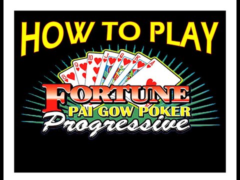 How to play FORTUNE PAI GOW POKER