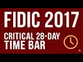 Mastering FIDIC Red Book 2017: Claims, Variations & The Critical 28-Day Time Bar Rule