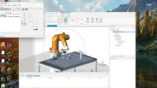 Robotic Manipulation with Stäubli TX60 | Simulation vs Real Robot