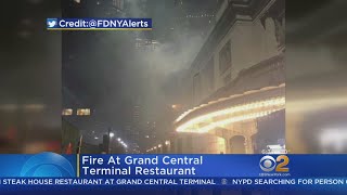 Small Fire Breaks Out At Grand Central Terminal Restaurant