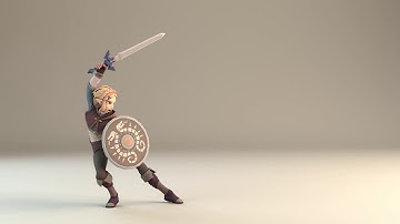 Zelda Attack Animation