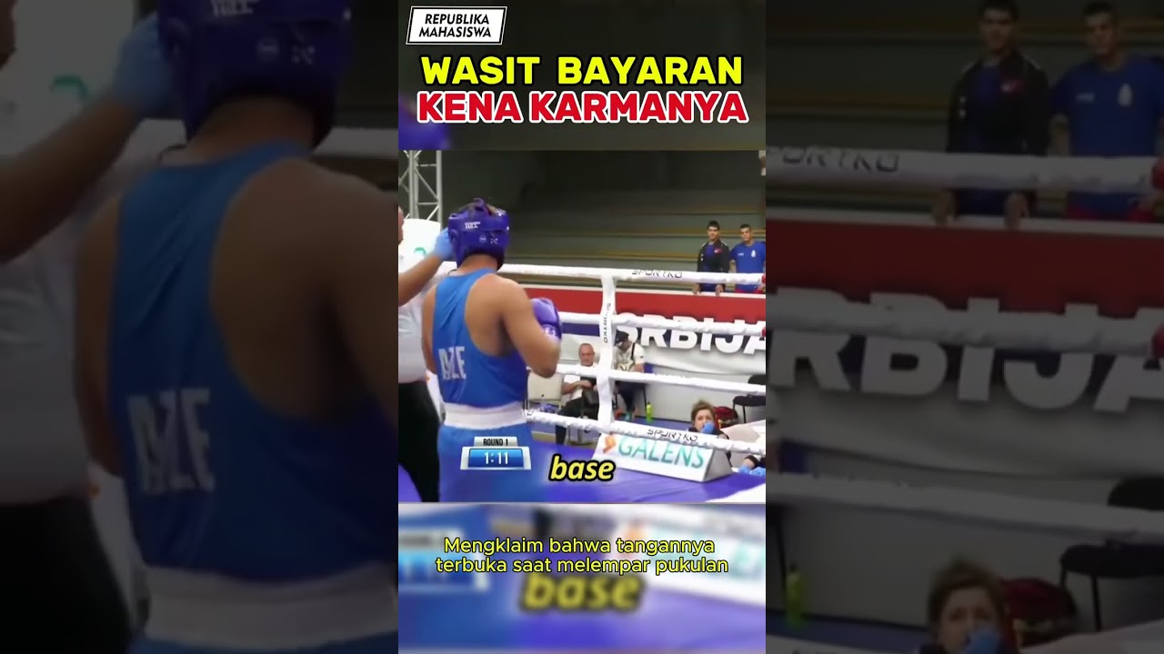 WASIT BAYARAN INI KENA KARMANYA SENDIRI!!  #ufc #boxing #mma #sport #sports