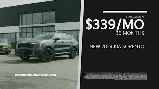 Crain Kia of Conway Memorial Day Specials