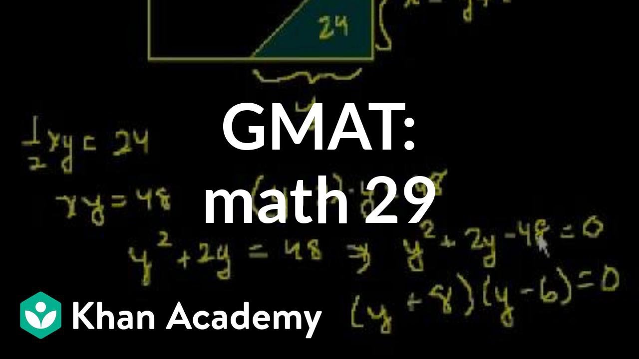 gmat math problem solving
