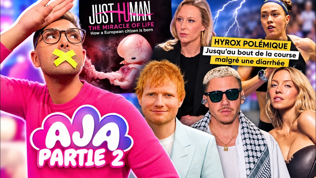 AJA276 PART 2 - Expo ANTI I.V.G, Ed Sheeran BOYCOTT, Sydney Sweeny POLÉMIQUE, HYROX scandale