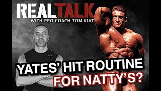 Dorian Yates Training Routine: Is it for Natty's Though?