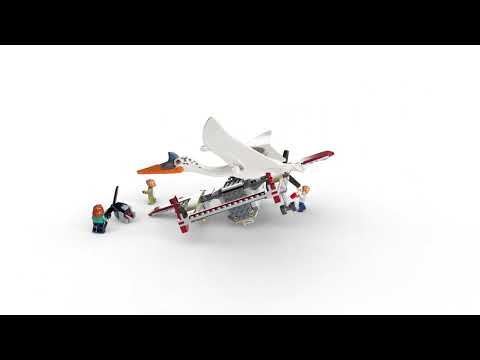 Конструктор LEGO Jurassic World 76947 Кетцалькоатль напад на літак, видео 1
