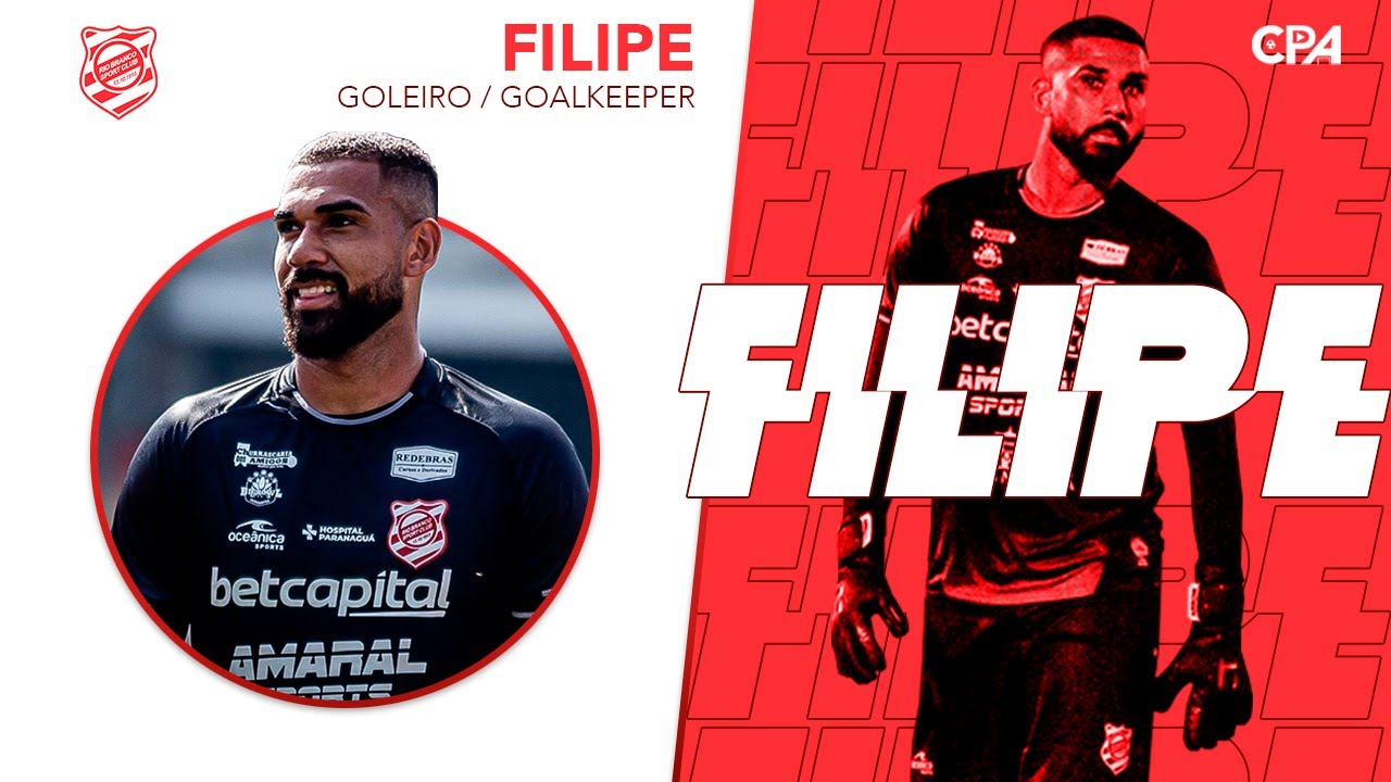 FILIPE - GOLEIRO/GOALKEEPER - RIO BRANCO-PR 2024 - YouTube