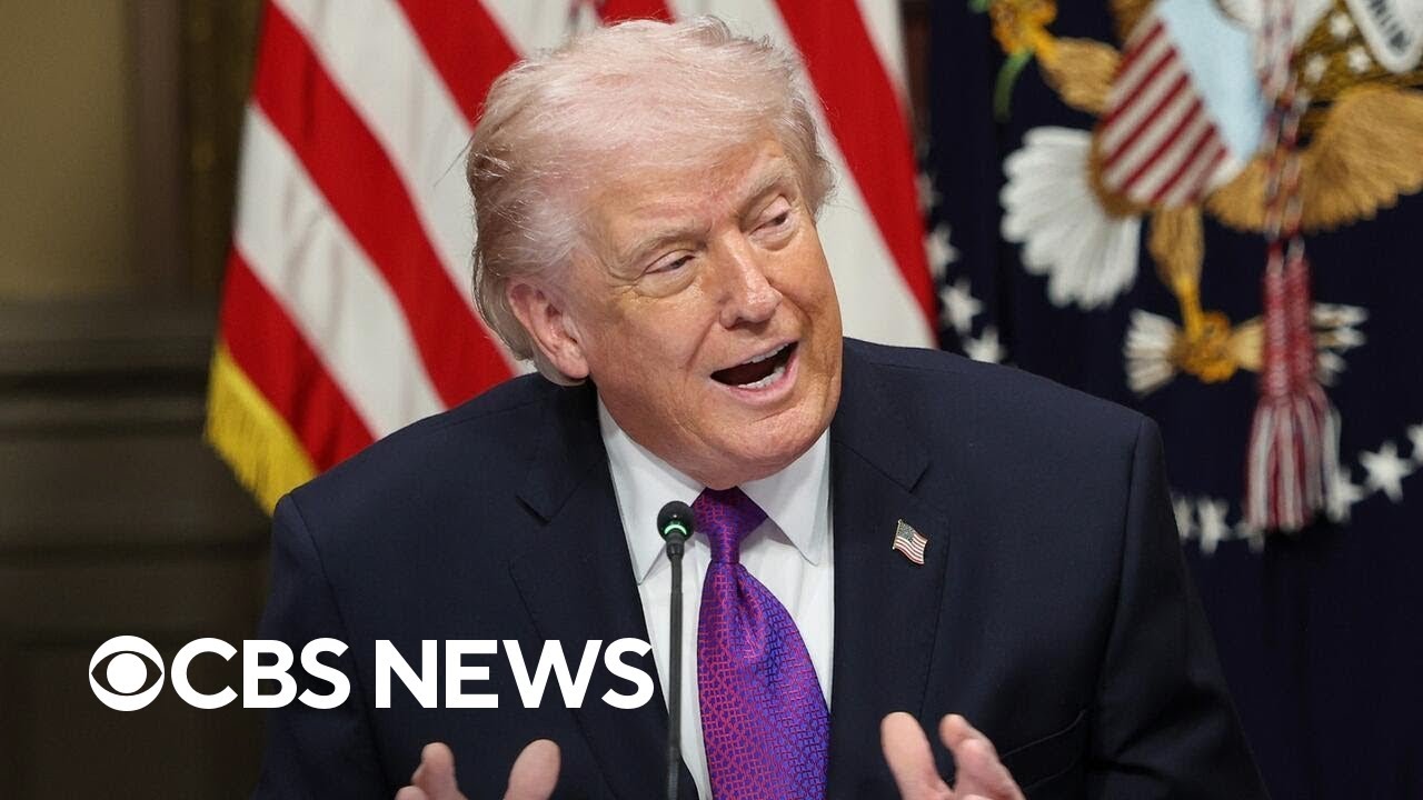 Trump discusses Iran, says "when crazy people have nuclear weapons, bad things happen"