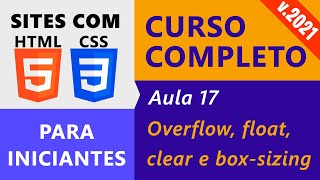 Creating Websites with HTML5 and CSS3 :: Lesson 17 :: CSS Properties: Overflow, Float, Clear, and...