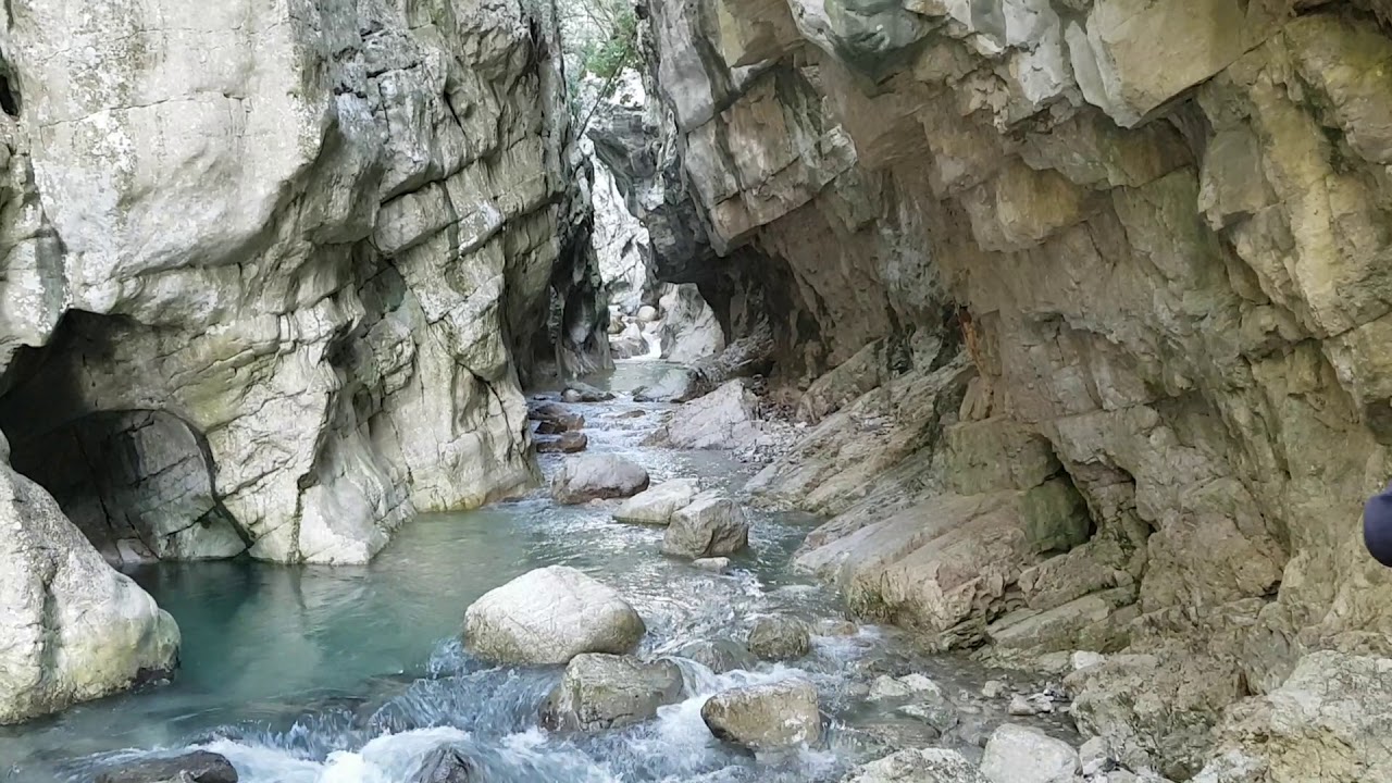 Le gole del Sammaro.