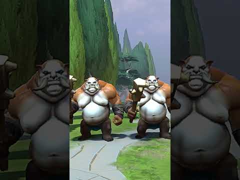 #dota2 #огргромила #shorts великая битва сатир-мучителей и Огров Громил