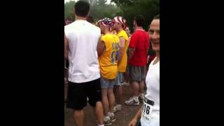 Starting line at Warrior Dash