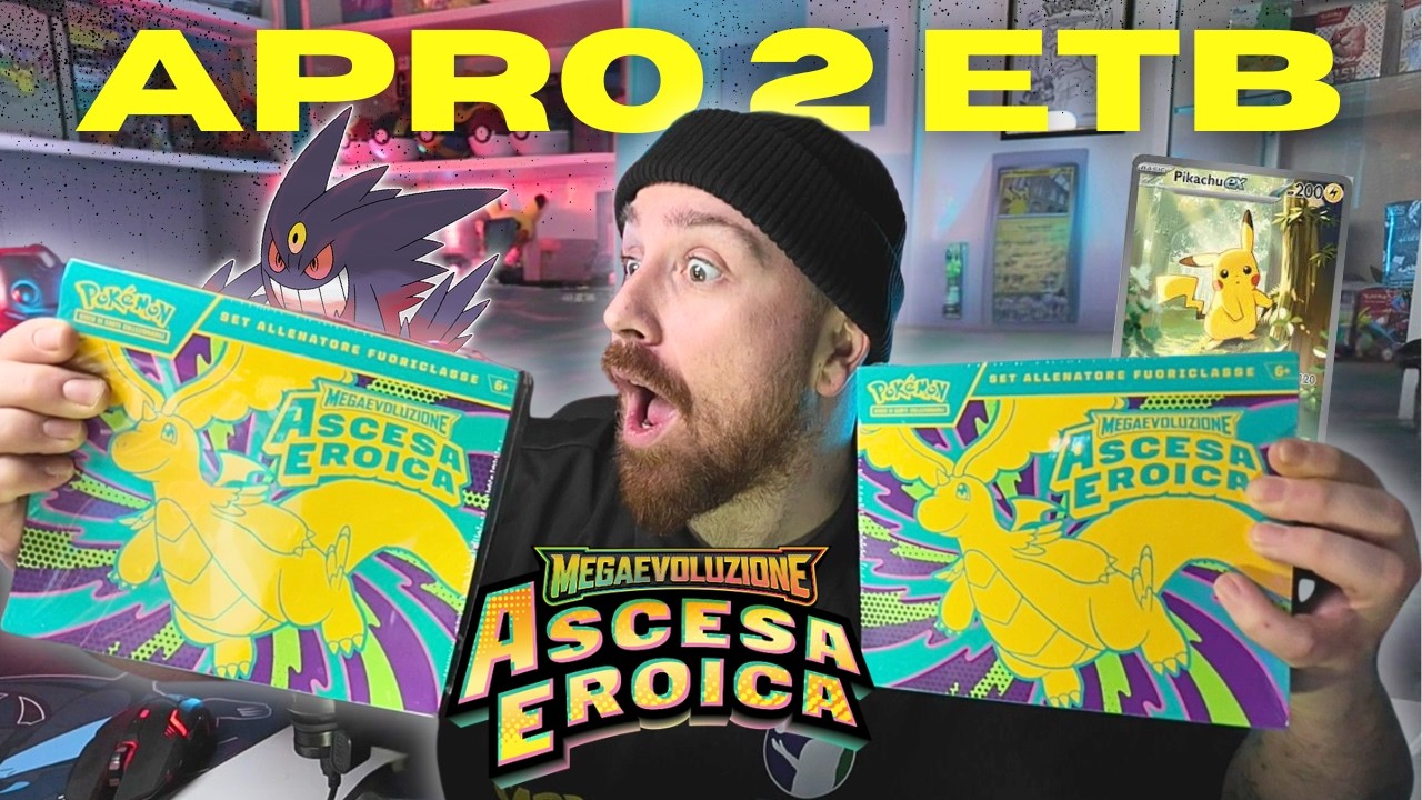 APRO 2 ETB DI ASCESA EROICA Aiuto! #pokemon