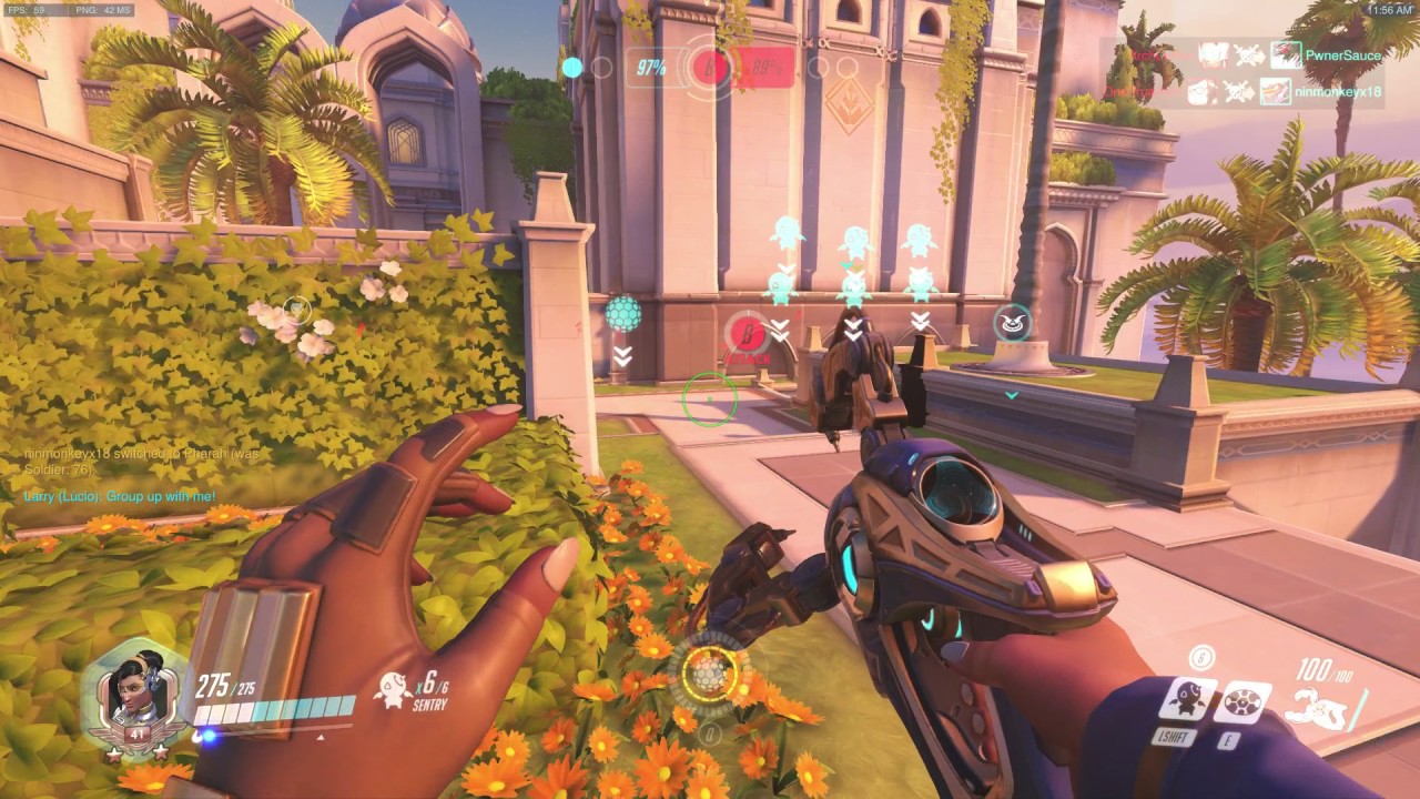 Overwatch: Oasis Symmetra