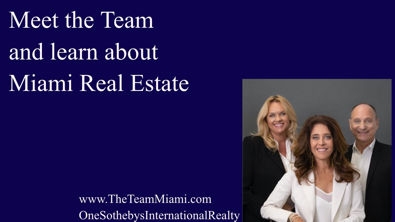 The Team discusses Miami Real Estate market in 2020
