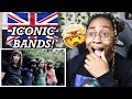 AMERICAN REACTS TO ICONIC BRITISH ROCK BANDS! 🤯