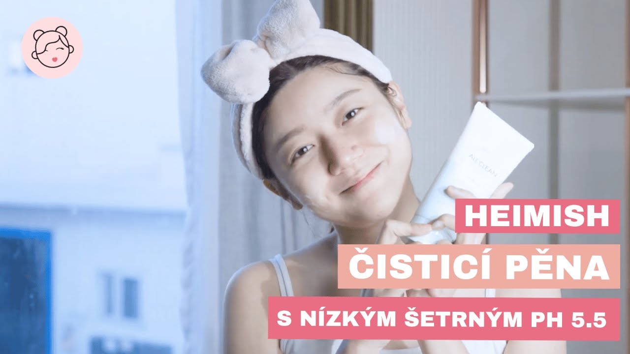 Heimish All Clean Green Foam - jemná čisticí pěna s nízkým pH