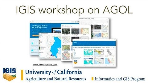 IGIS Workshop - Introduction to ArcGIS Online - September 22, 2023