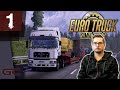 УСТРОИЛСЯ РАБОТАТЬ ДАЛЬНОБОЙЩИКОМ ● Euro Truck Simulator 2 (1.39.0.10s) ● #1