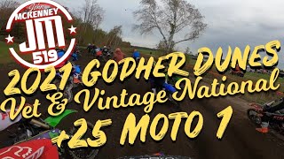 2021 Gopher Dunes Vet National +25 Moto 1