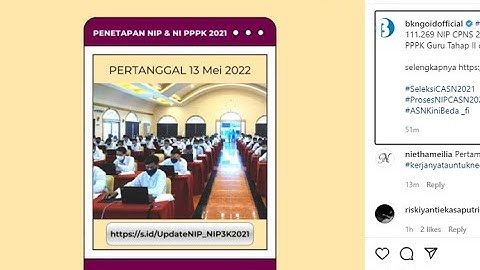 Update Penetapan NIP CPNS dan PPPK Terbaru Mei