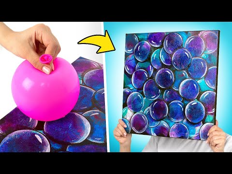 How To Draw A Picture With Balloons 🎈🎨