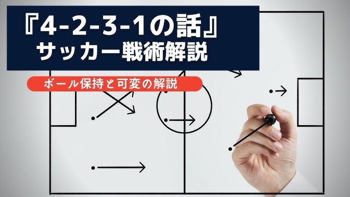 4 2 3 1システムの話 サッカー戦術解説 Youtube