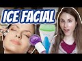 Dermatologist REACTS TO ICE CUBE FACIAL trend| Dr Dray