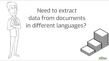 elDoc - Intelligent Document Processing | Intelligent Data Capture – multiple languages support