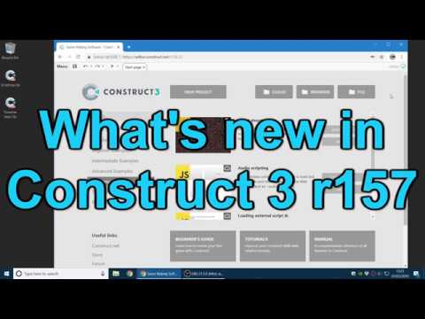 What's new in Construct 3 r157